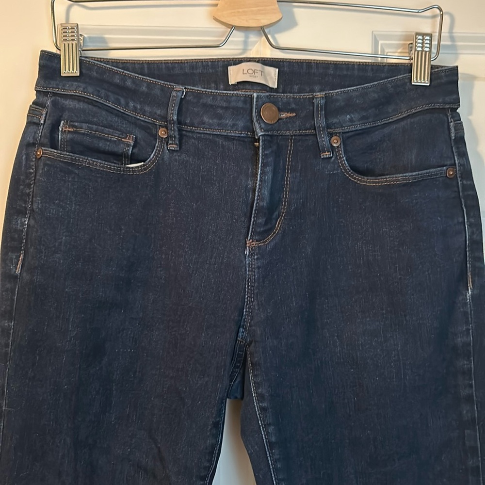 EUC! Loft dark wash jeans